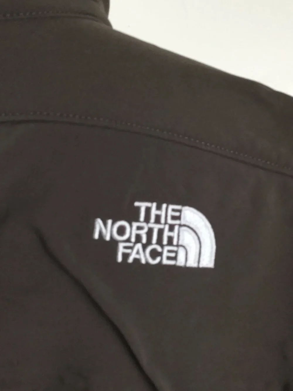 The North Face Chocolate Brown Zip Up Jacket l - Picture 6 of 10